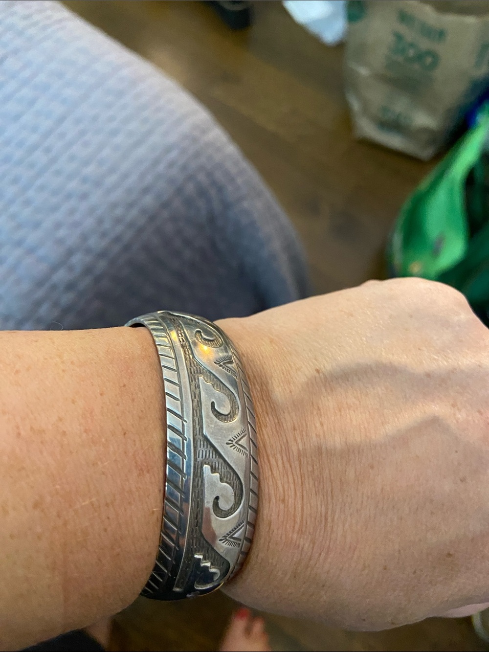 Sterling cuff